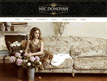 Tablet Screenshot of nicdonovan.co.uk